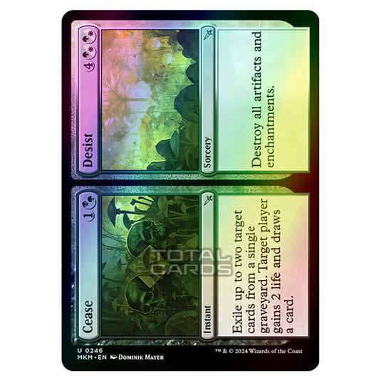 Magic The Gathering - Murders at Karlov Manor - Cease // Desist - 0246 (Foil)