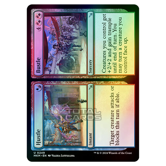 Magic The Gathering - Murders at Karlov Manor - Hustle // Bustle - 0249 (Foil)