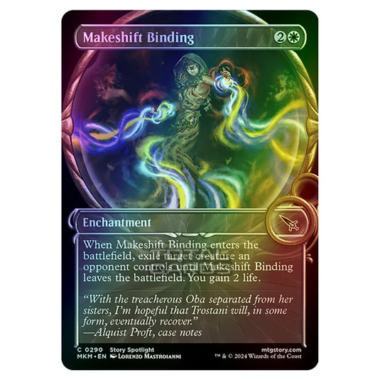 Magic The Gathering - Murders at Karlov Manor - Makeshift Binding - 0290 (Foil)