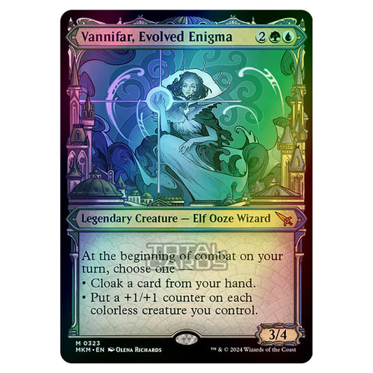 Magic The Gathering - Murders at Karlov Manor - Vannifar, Evolved Enigma - 0323 (Foil)