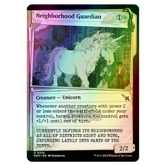 Magic The Gathering - Murders at Karlov Manor - Neighborhood Guardian - 0339 (Foil)