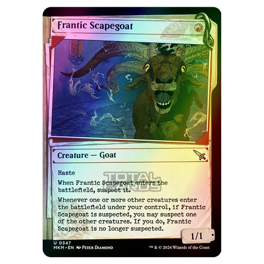 Magic The Gathering - Murders at Karlov Manor - Frantic Scapegoat - 0347 (Foil)