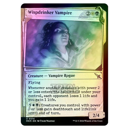 Magic The Gathering - Murders at Karlov Manor - Wispdrinker Vampire - 0374 (Foil)