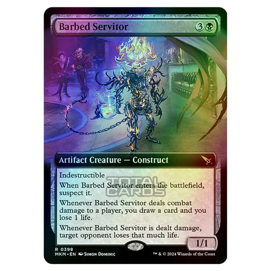 Magic The Gathering - Murders at Karlov Manor - Barbed Servitor - 0398 (Foil)