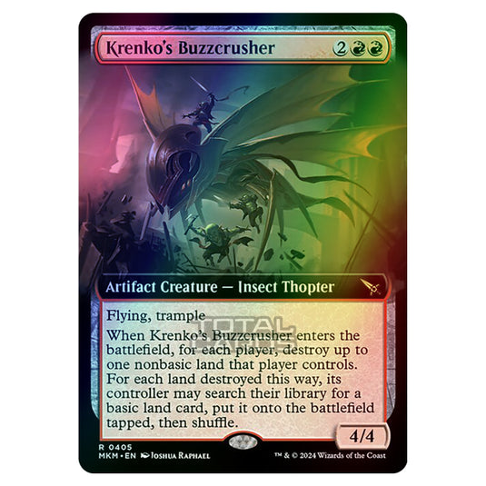 Magic The Gathering - Murders at Karlov Manor - Krenko's Buzzcrusher - 0405 (Foil)