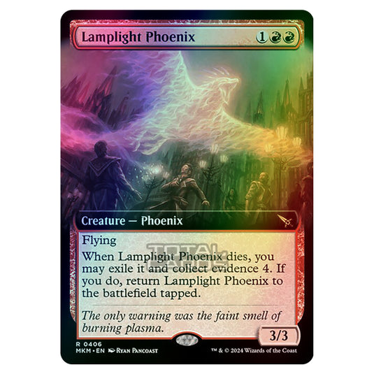 Magic The Gathering - Murders at Karlov Manor - Lamplight Phoenix - 0406 (Foil)