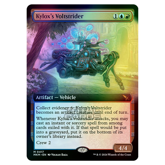 Magic The Gathering - Murders at Karlov Manor - Kylox's Voltstrider - 0417 (Foil)