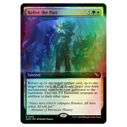 Magic The Gathering - Murders at Karlov Manor - Relive the Past - 0419 (Foil)