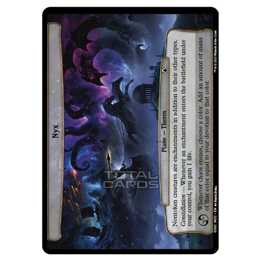 Magic The Gathering - March of the Machine - Commander - Nyx- 0061
