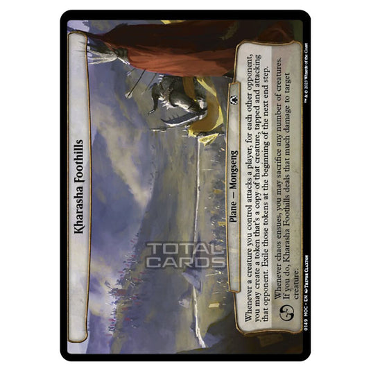 Magic The Gathering - March of the Machine - Commander - Kharasha Foothills - 0149