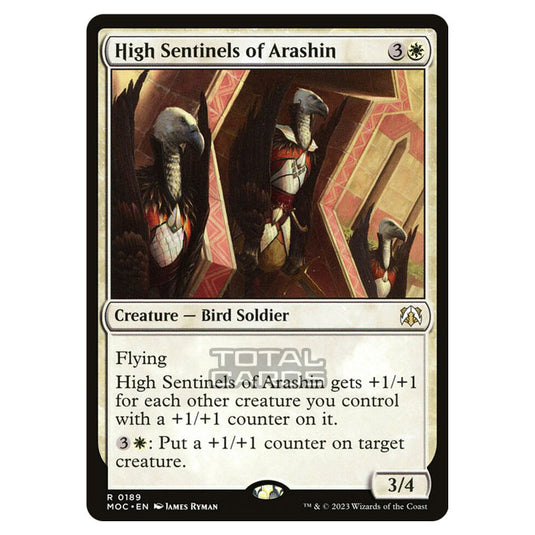 Magic The Gathering - March of the Machine - Commander - High Sentinels of Arashin - 0189