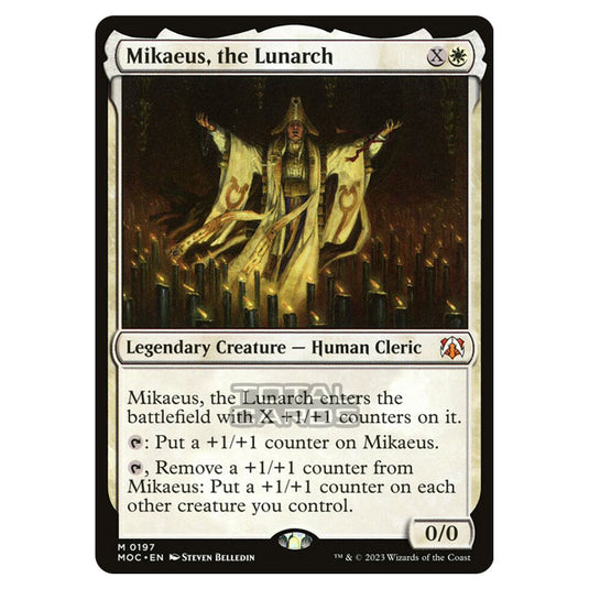 Magic The Gathering - March of the Machine - Commander - Mikaeus, the Lunarch - 0197