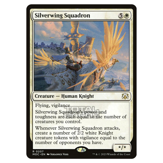 Magic The Gathering - March of the Machine - Commander - Silverwing Squadron - 0207