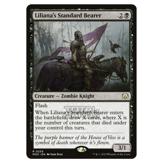 Magic The Gathering - March of the Machine - Commander - Liliana's Standard Bearer - 0255