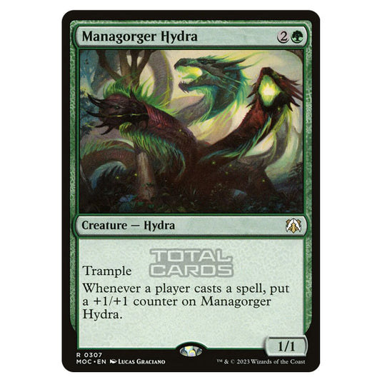 Magic The Gathering - March of the Machine - Commander - Managorger Hydra - 0307