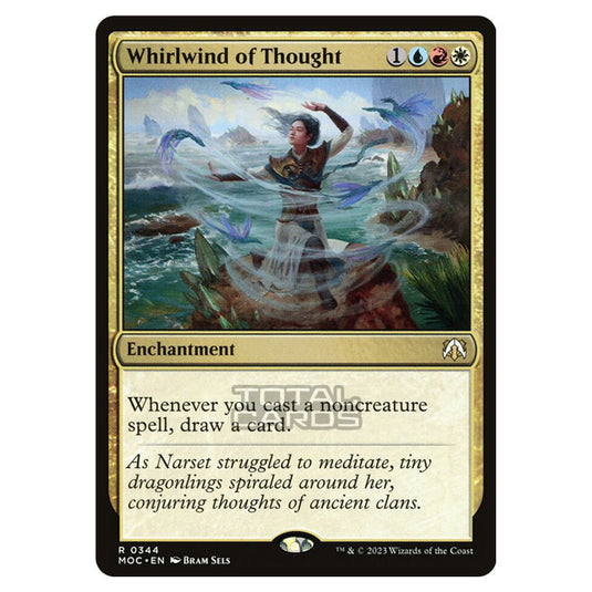 Magic The Gathering - March of the Machine - Commander - Whirlwind of Thought - 0344