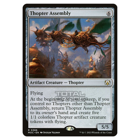Magic The Gathering - March of the Machine - Commander - Thopter Assembly - 0386