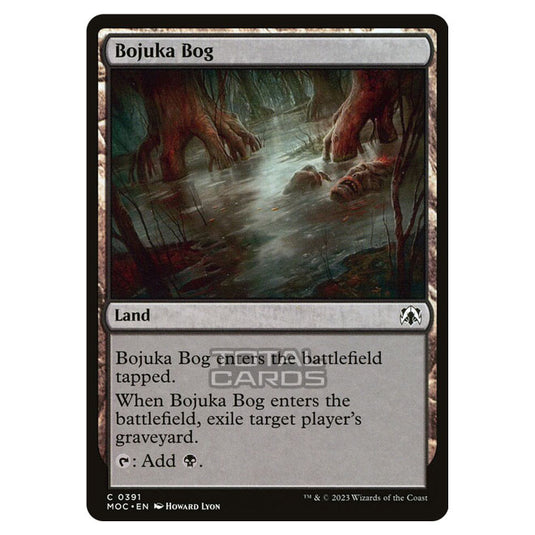 Magic The Gathering - March of the Machine - Commander - Bojuka Bog - 0391