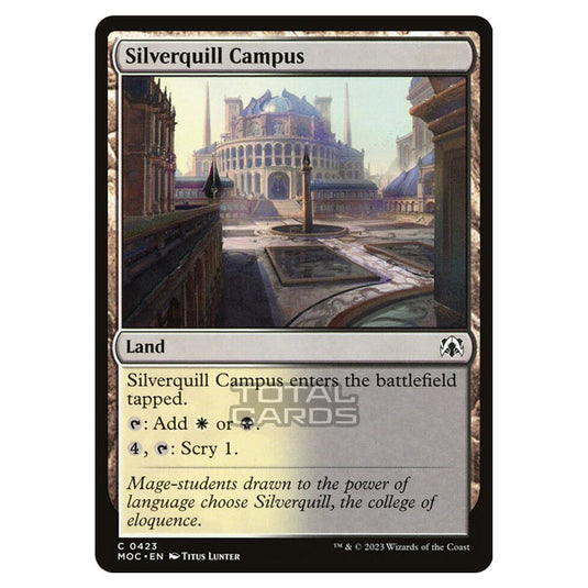 Magic The Gathering - March of the Machine - Commander - Silverquill Campus - 0423