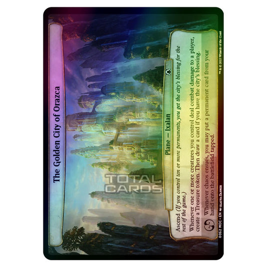 Magic The Gathering - March of the Machine - Commander - The Golden City of Orazca - 0052 (Foil)
