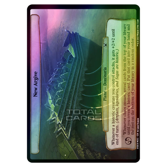 Magic The Gathering - March of the Machine - Commander - New Argive - 0059 (Foil)