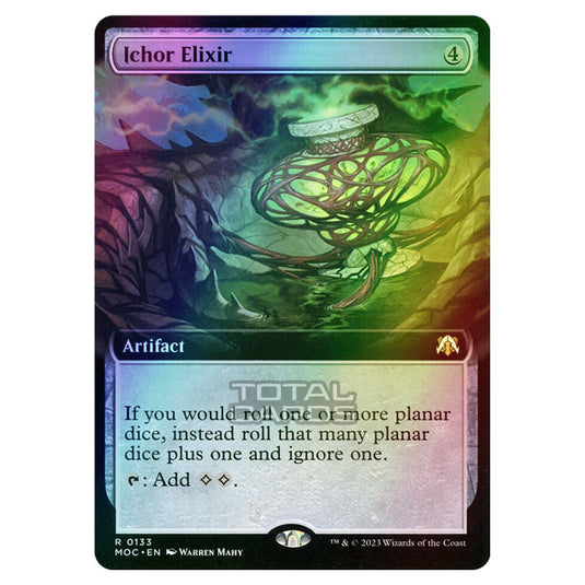 Magic The Gathering - March of the Machine - Commander - Ichor Elixir (Extended Art Card) - 0133 (Foil)