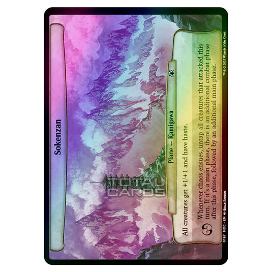 Magic The Gathering - March of the Machine - Commander - Sokenzan - 0157 (Foil)