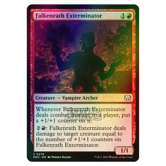 Magic The Gathering - March of the Machine - Commander - Falkenrath Exterminator - 0276 (Foil)