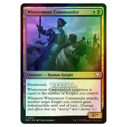 Magic The Gathering - March of the Machine - Commander - Wintermoor Commander - 0345 (Foil)