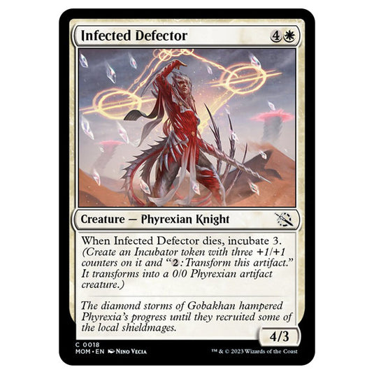 Magic The Gathering - March of the Machine - Infected Defector - 0018
