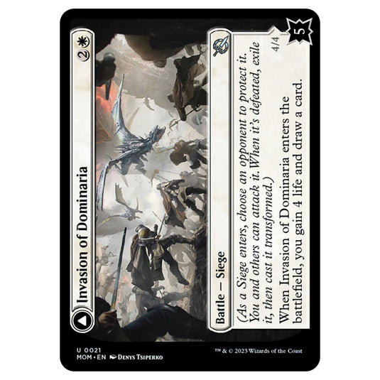 Magic The Gathering - March of the Machine - Invasion of Dominaria / Serra Faithkeeper - 0021