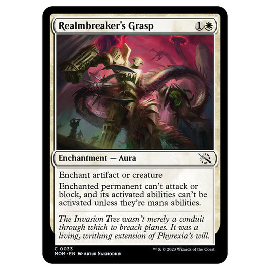 Magic The Gathering - March of the Machine - Realmbreaker's Grasp - 0033