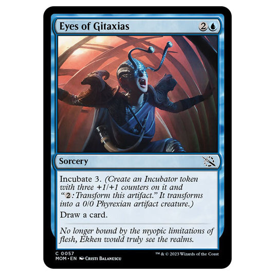 Magic The Gathering - March of the Machine - Eyes of Gitaxias - 0057