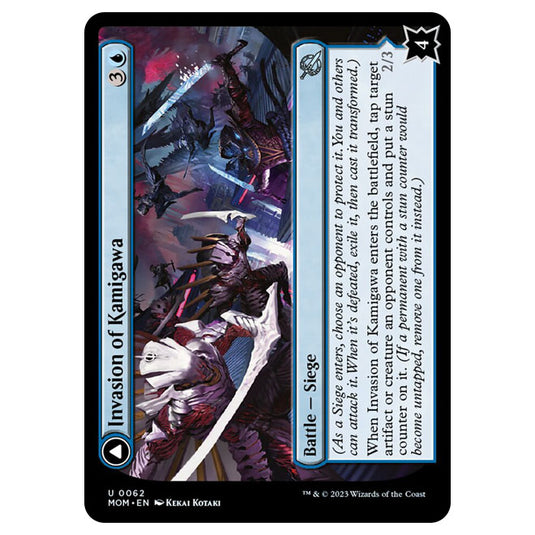 Magic The Gathering - March of the Machine - Invasion of Kamigawa / Rooftop Saboteurs - 0062