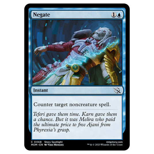 Magic The Gathering - March of the Machine - Negate - 0068