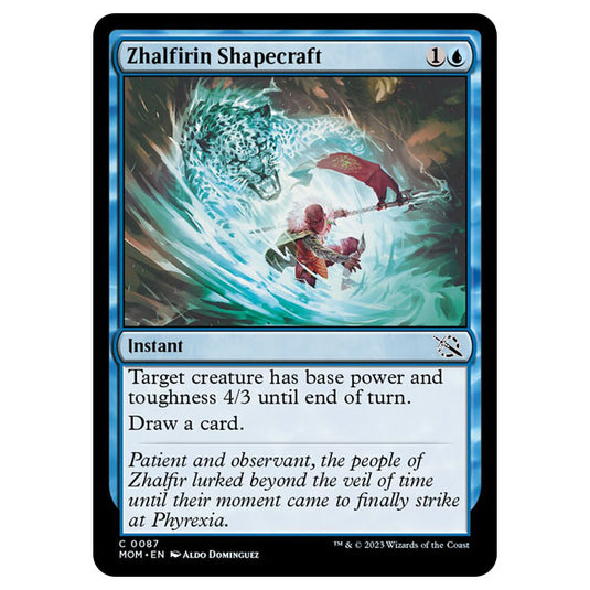 Magic The Gathering - March of the Machine - Zhalfirin Shapecraft - 0087