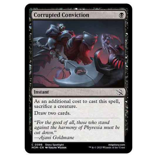 Magic The Gathering - March of the Machine - Corrupted Conviction - 0098