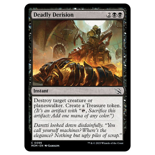 Magic The Gathering - March of the Machine - Deadly Derision - 0099