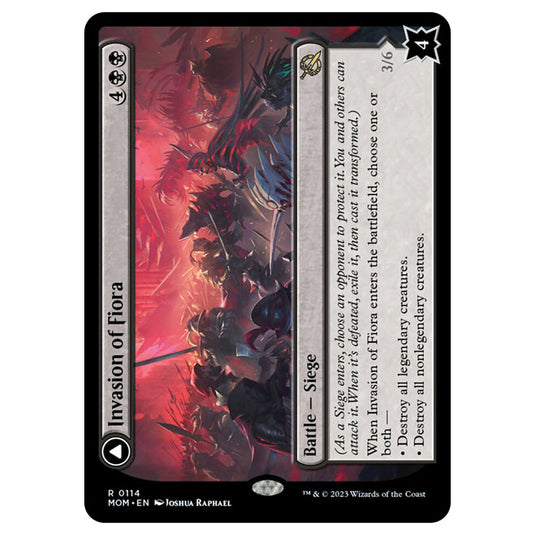 Magic The Gathering - March of the Machine - Invasion of Fiora / Marchesa, Resolute Monarch - 0114