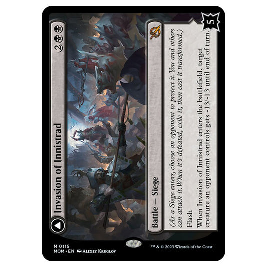 Magic The Gathering - March of the Machine - Invasion of Innistrad / Deluge of the Dead - 0115