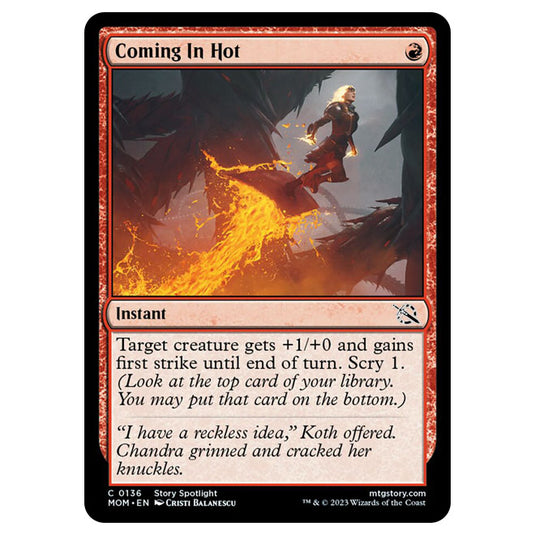 Magic The Gathering - March of the Machine - Coming In Hot - 0136