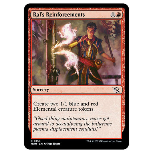 Magic The Gathering - March of the Machine - Ral's Reinforcements - 0158