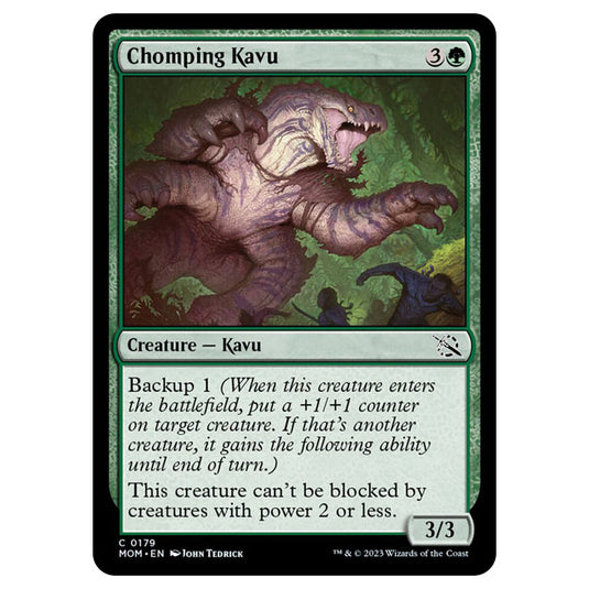 Magic The Gathering - March of the Machine - Chomping Kavu - 0179