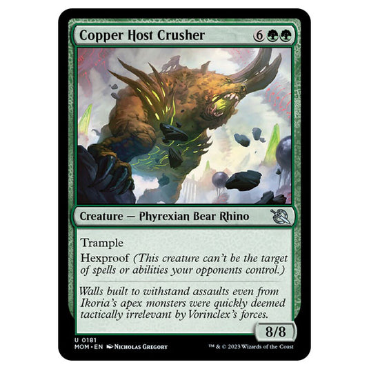 Magic The Gathering - March of the Machine - Copper Host Crusher - 0181
