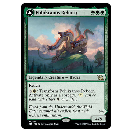 Magic The Gathering - March of the Machine - Polukranos Reborn / Polukranos, Engine of Ruin - 0200