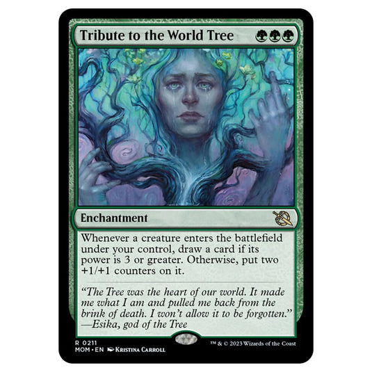 Magic The Gathering - March of the Machine - Tribute to the World Tree - 0211