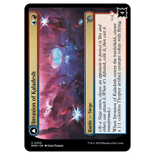 Magic The Gathering - March of the Machine - Invasion of Kaladesh / Aetherwing, Golden-Scale Flagship - 0234