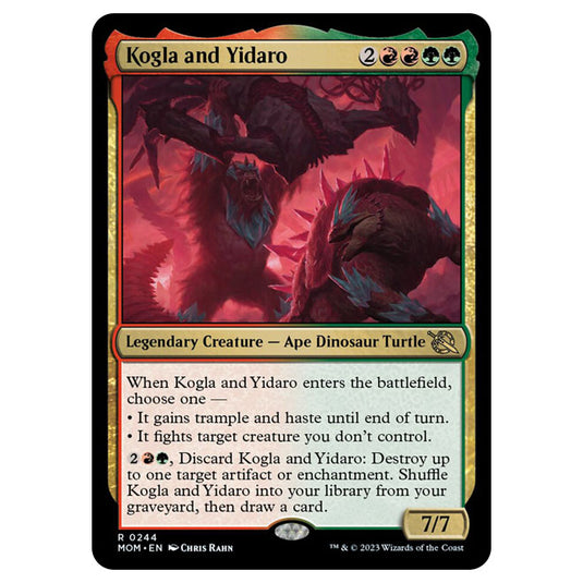 Magic The Gathering - March of the Machine - Kogla and Yidaro - 0244