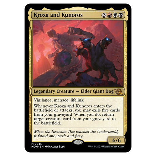 Magic The Gathering - March of the Machine - Kroxa and Kunoros - 0245