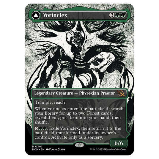 Magic The Gathering - March of the Machine - Vorinclex / The Grand Evolution (Showcase Card) - 0301